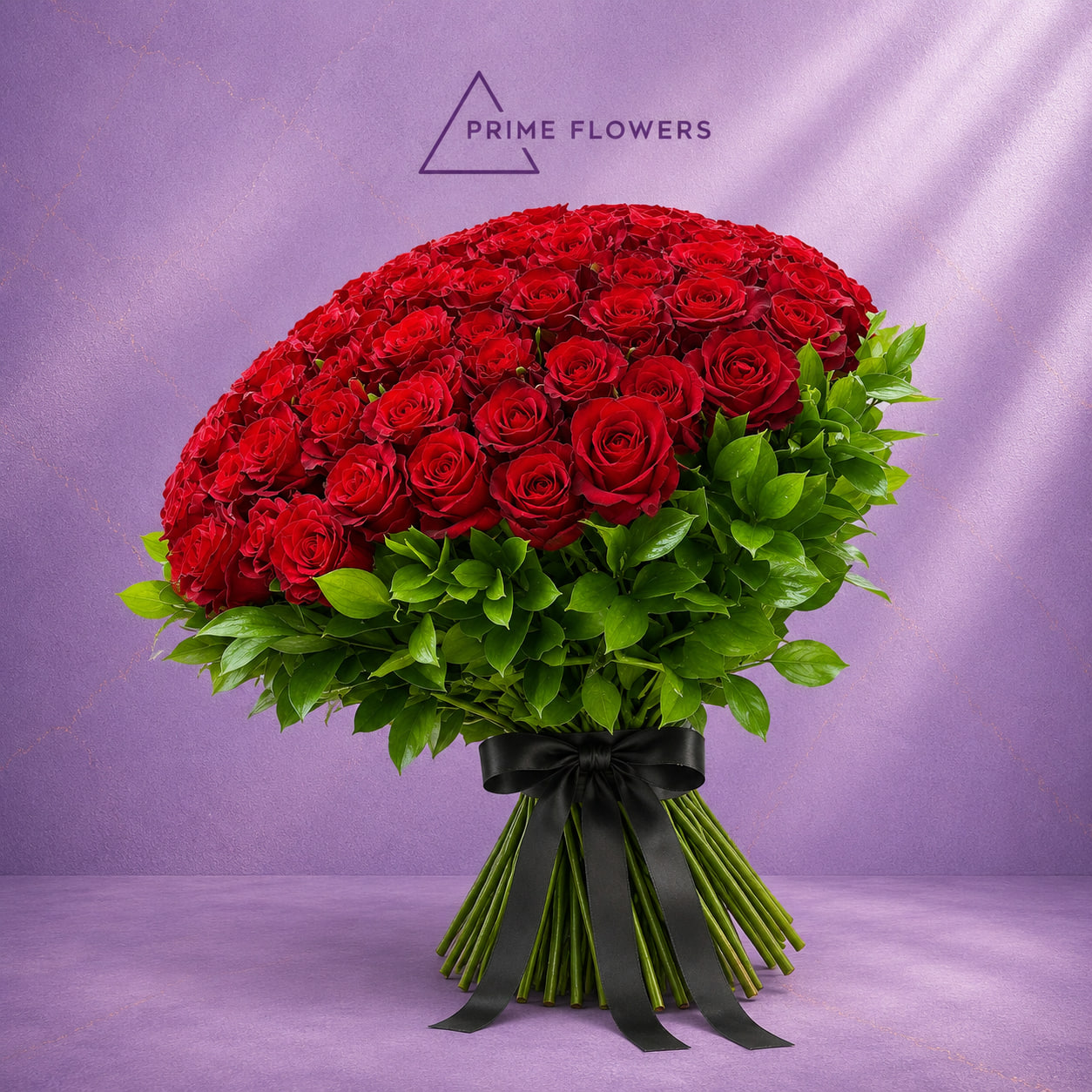 Red Secret 98 букет — большой букет из красных роз в Ташкенте | Prime Flowers — изображение 2