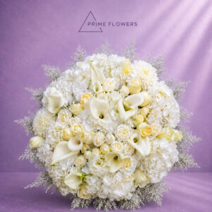 Calla Hydrangea Roses 44 букет из калл, роз и гортензий | Prime Flowers Ташкент